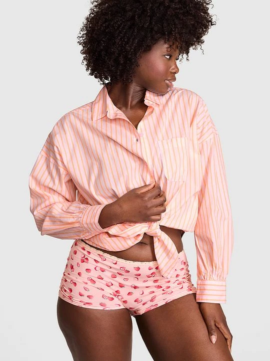Zdjęcie produktu PINK Koszula do spania Coastal Cutie na guziki Victoria's Secret