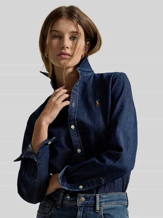 Zdjęcie produktu Koszula dżinsowa o kroju regular fit z czystej bawełny Polo Ralph Lauren Jeansowy niebieski