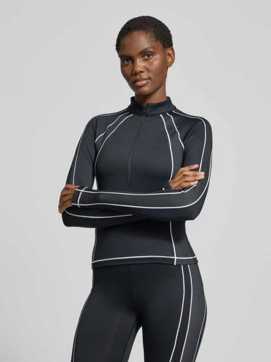 Zdjęcie produktu Koszula funkcyjna ze stójką model ‘ColdGear Textured’ Under Armour Czarny