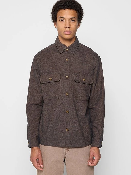 Zdjęcie produktu Koszula Jack&Jones ciemnobrązowy