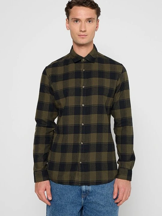 Zdjęcie produktu Koszula Jack&Jones oliwkowy