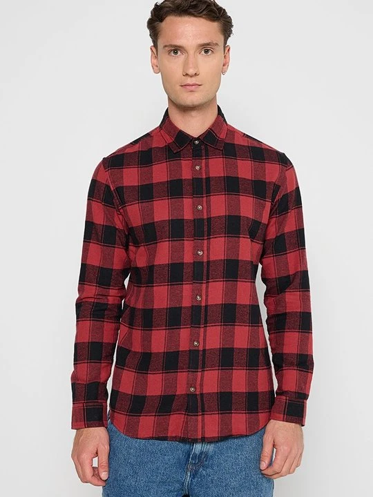 Zdjęcie produktu Koszula Jack&Jones czerwony