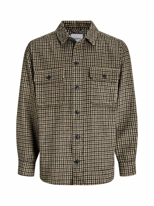 Zdjęcie produktu Koszula Jack&Jones ciemnobrązowy