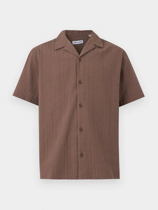 Zdjęcie produktu Koszula Jack&Jones ciemnobrązowy