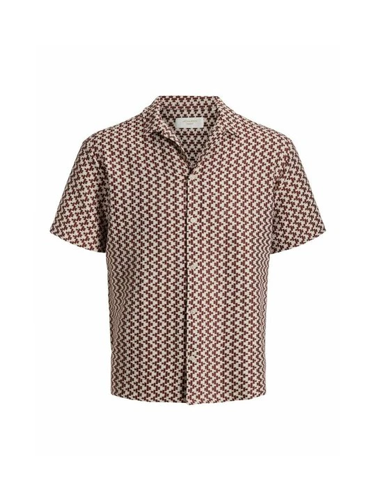 Zdjęcie produktu Koszula Jack&Jones ciemnoczerwony