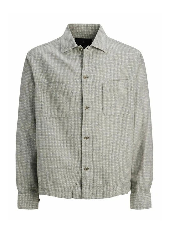 Zdjęcie produktu Koszula Jack&Jones ciemnozielony melanż