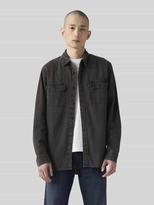 Zdjęcie produktu Koszula jeansowa o kroju relaxed fit z czystej bawełny Levi's Czarny