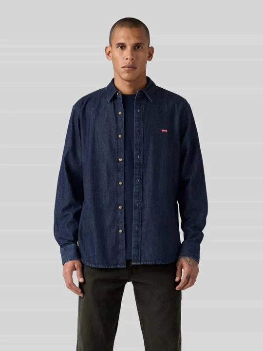 Zdjęcie produktu Koszula jeansowa z czystej bawełny w kroju regular fit Levi's Ciemnoniebieski