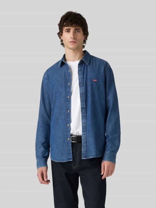 Zdjęcie produktu Koszula jeansowa z czystej bawełny w kroju regular fit Levi's Jeansowy niebieski