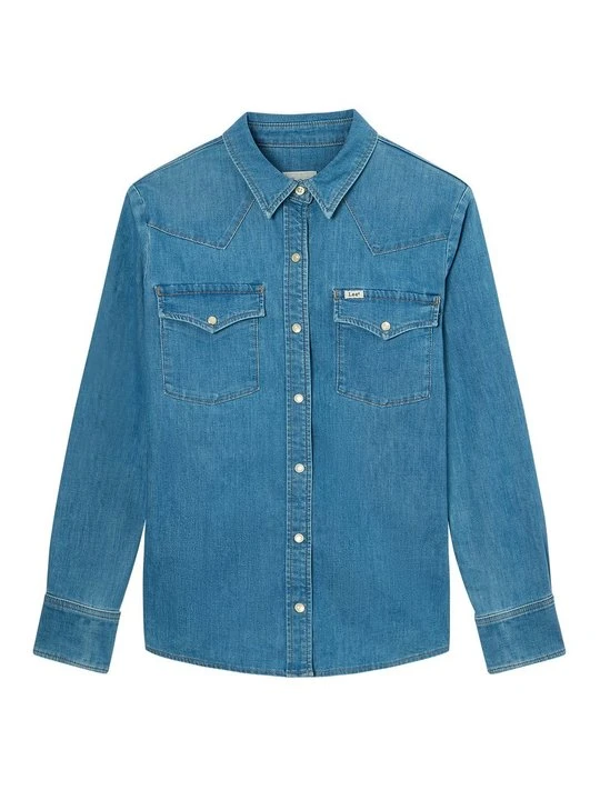 Zdjęcie produktu Bluzka Lee niebieski denim