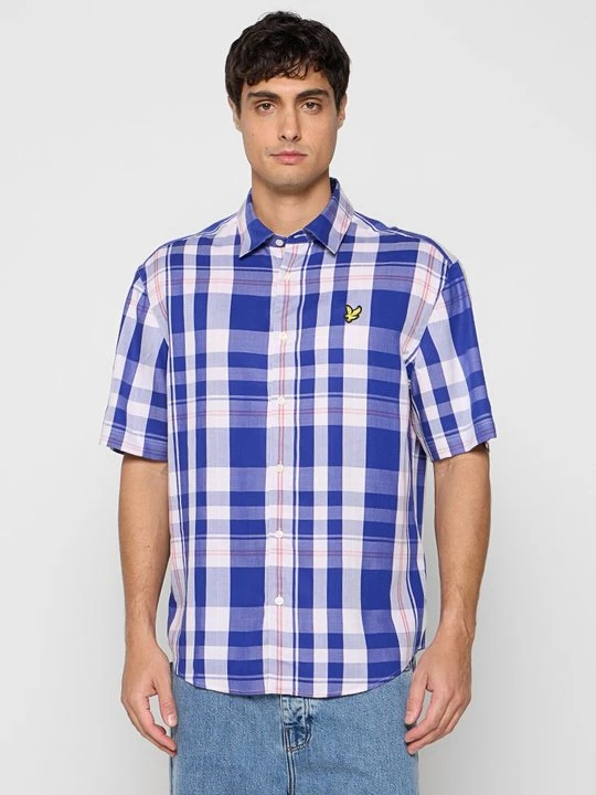 Zdjęcie produktu Koszula Lyle & Scott niebieski