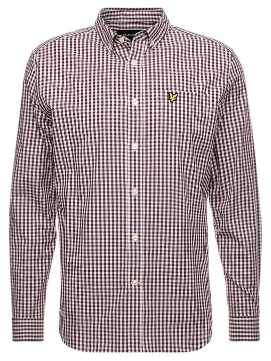 Zdjęcie produktu Koszula Lyle & Scott bordowy