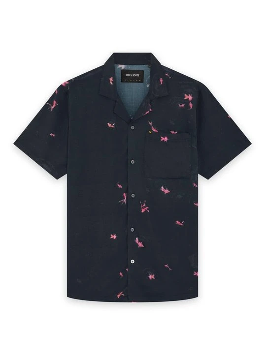 Zdjęcie produktu Koszula Lyle & Scott granatowy