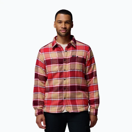 Zdjęcie produktu Koszula męska Columbia Windward II rich wine trapper windowpane Czerwony