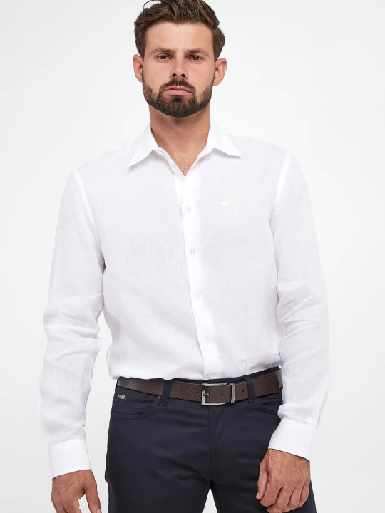 Zdjęcie produktu Koszula męska lniana EMPORIO ARMANI