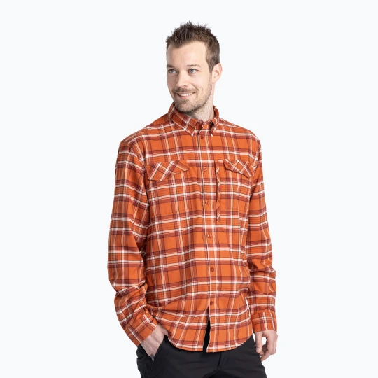 Zdjęcie produktu Koszula męska Pinewood Abisko Hiking Flanell burned orange