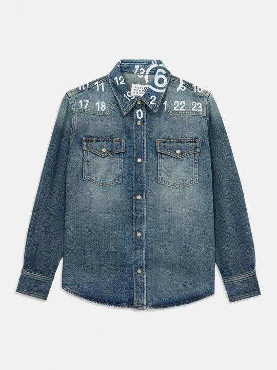 Zdjęcie produktu Koszula MM6 Maison Margiela niebieski denim