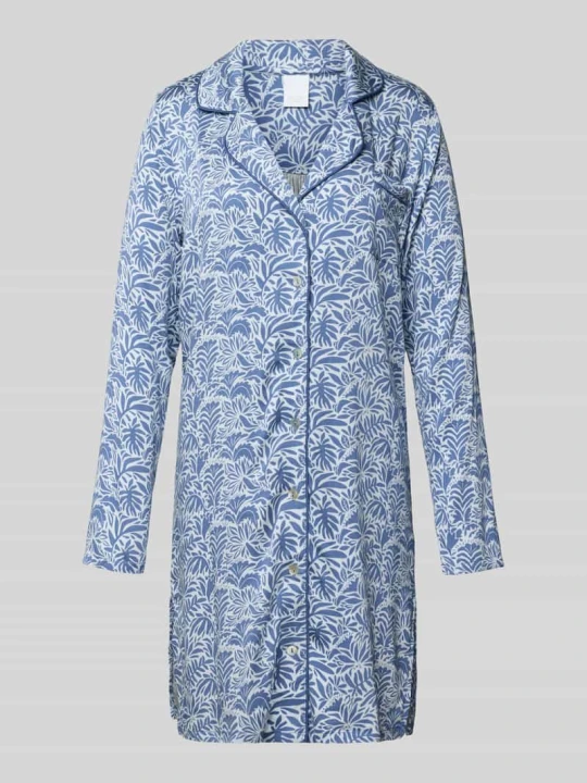 Zdjęcie produktu Koszula nocna o kroju relaxed fit z mieszanki wiskozy model ‘Josephine’ CCDK Copenhagen Niebieski