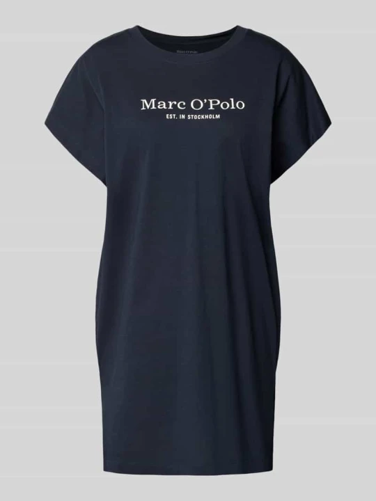 Zdjęcie produktu Koszula nocna z rękawami nietoperzowymi Marc O'Polo Ciemnoniebieski
