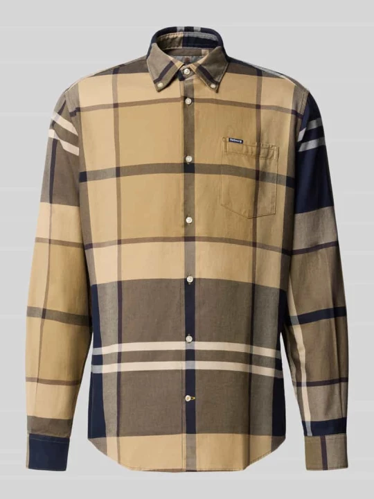 Zdjęcie produktu Koszula o kroju regular fit z czystej bawełny Barbour Beżowy