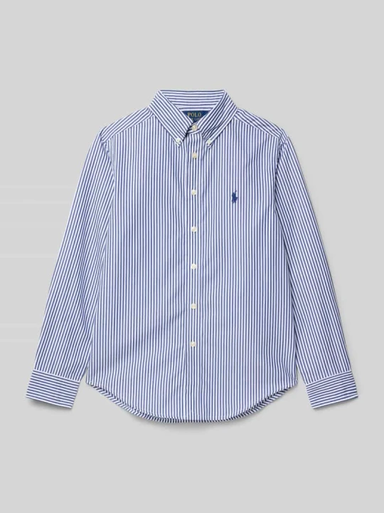 Zdjęcie produktu Koszula o kroju regular fit z kołnierzykiem typu button down Polo Ralph Lauren Granatowy