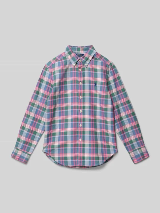 Zdjęcie produktu Koszula o kroju regular fit z kołnierzykiem typu button down Polo Ralph Lauren Zielony