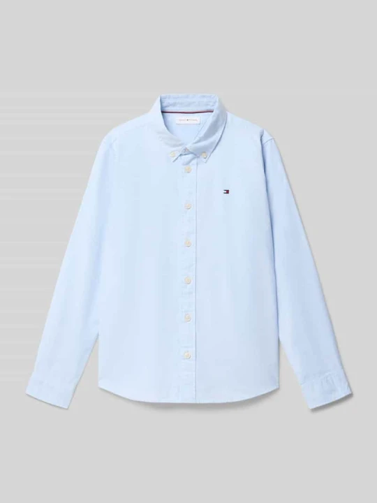 Zdjęcie produktu Koszula o kroju regular fit z mieszanki bawełny Tommy Hilfiger Błękitny