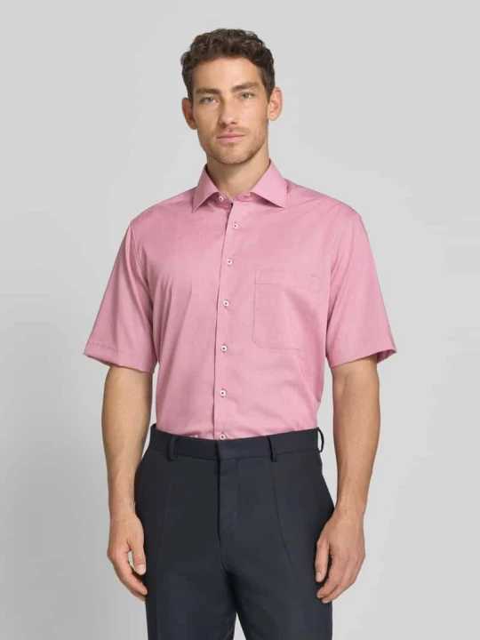 Zdjęcie produktu Koszula o kroju relaxed fit biznes z mieszanka lyocellu Eterna Czerwony