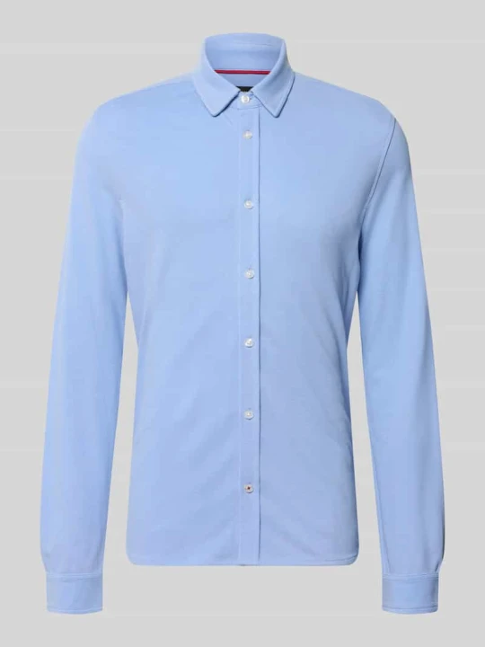 Zdjęcie produktu koszula o kroju slim fit biznes z mieszanka bawełny CINQUE Jasnoniebieski