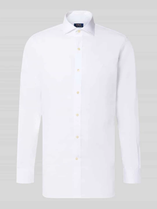 Zdjęcie produktu Koszula o kroju slim fit biznesowa z czystej bawełny Polo Ralph Lauren Biały