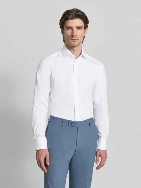 Zdjęcie produktu Koszula o kroju slim fit w jakości premium Eterna Biały