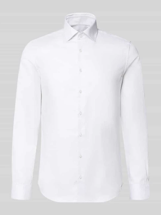 Zdjęcie produktu Koszula o kroju slim fit z czystej bawełny model 'New Kent' Seidensticker Srebrny