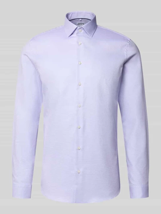 Zdjęcie produktu Koszula o kroju slim fit z fakturą Jake*s Lawendowy