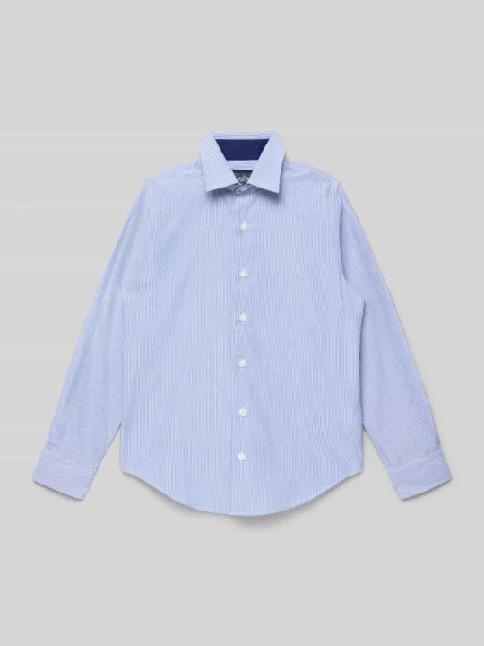 Zdjęcie produktu Koszula o kroju slim fit z mieszanki bawełny G.O.L. Niebieski