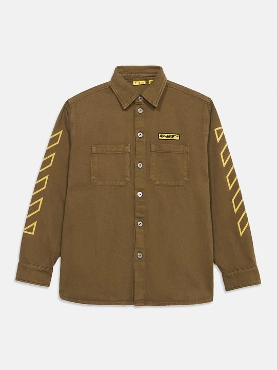 Zdjęcie produktu Koszula Off White oliwkowy