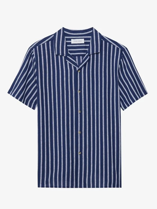 Zdjęcie produktu Koszula Pier One By Zalando granatowy