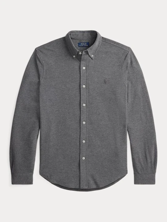 Zdjęcie produktu Koszula Polo Ralph Lauren szary melanż