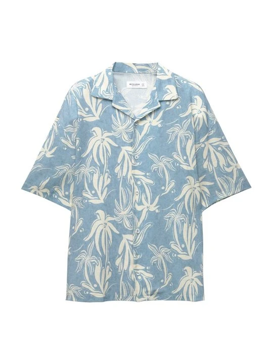 Zdjęcie produktu Koszula PULL&BEAR niebieski