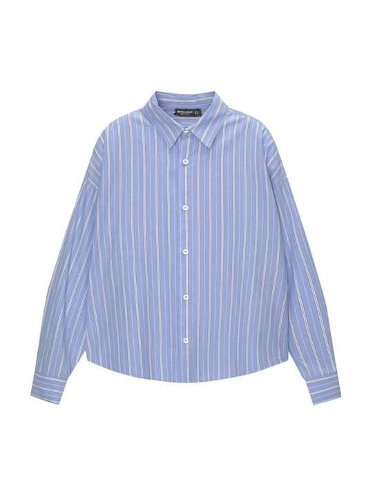Zdjęcie produktu Koszula PULL&BEAR niebieski