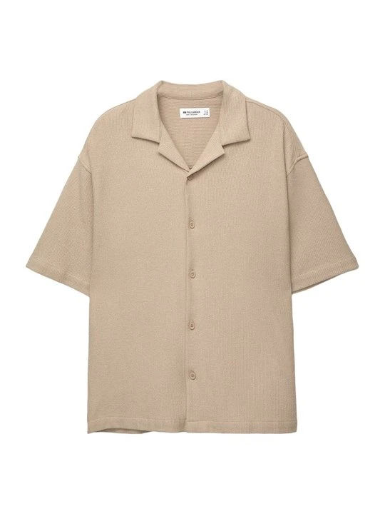 Zdjęcie produktu Koszula PULL&BEAR ochra
