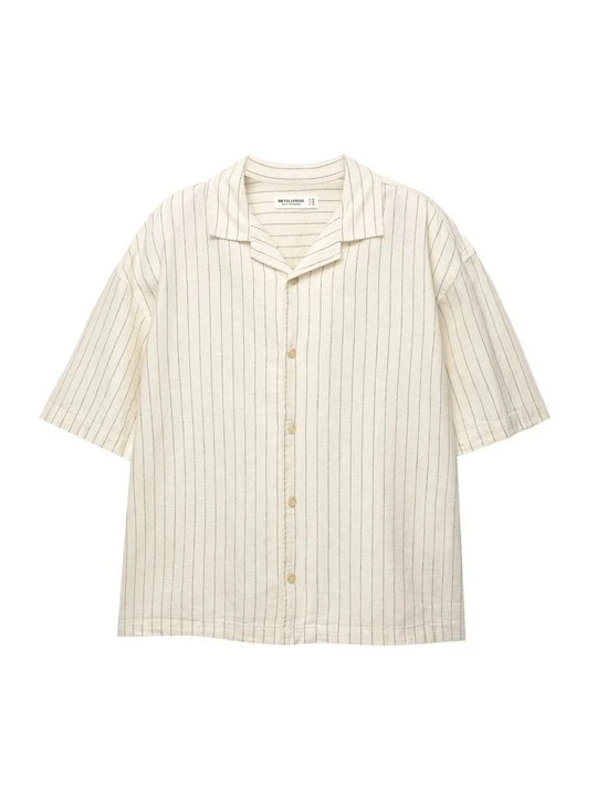 Zdjęcie produktu Koszula PULL&BEAR beżowy