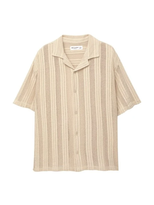 Zdjęcie produktu Koszula PULL&BEAR piaskowy