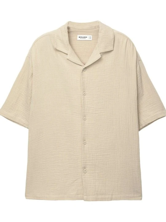 Zdjęcie produktu Koszula PULL&BEAR ochra