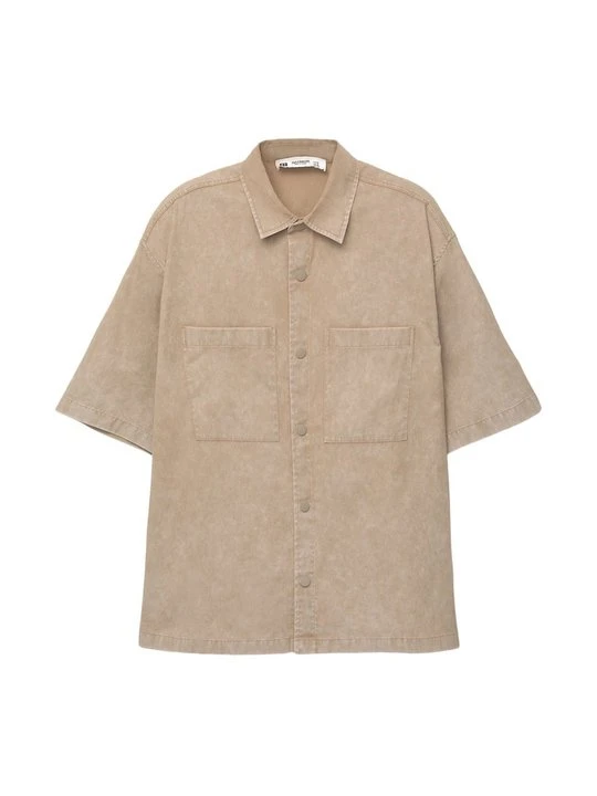 Zdjęcie produktu Koszula PULL&BEAR brązowy
