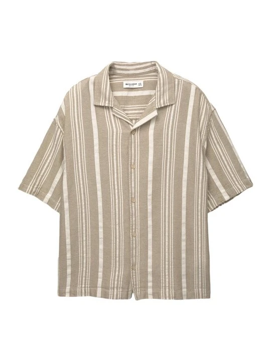 Zdjęcie produktu Koszula PULL&BEAR ochra