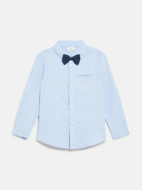 Zdjęcie produktu Koszula Slim Fit z odpinaną muchą s.Oliver niebieski