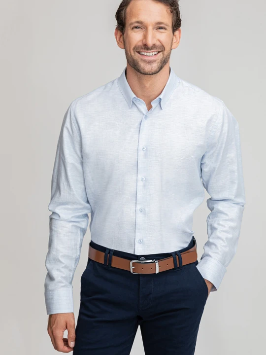 Zdjęcie produktu Koszula SANDRO 01006D65GSA Giacomo Conti blekitny