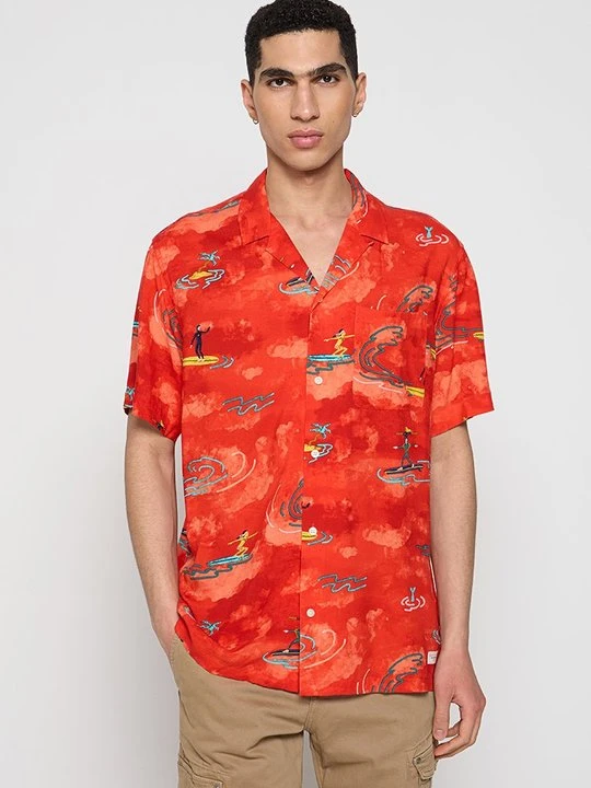 Zdjęcie produktu Koszula Scotch & Soda jasnoczerwony