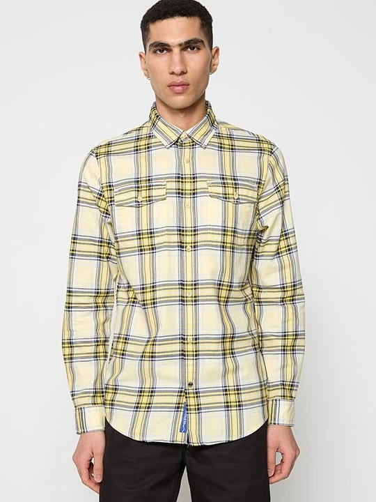 Zdjęcie produktu Koszula Scotch & Soda jasnożółty