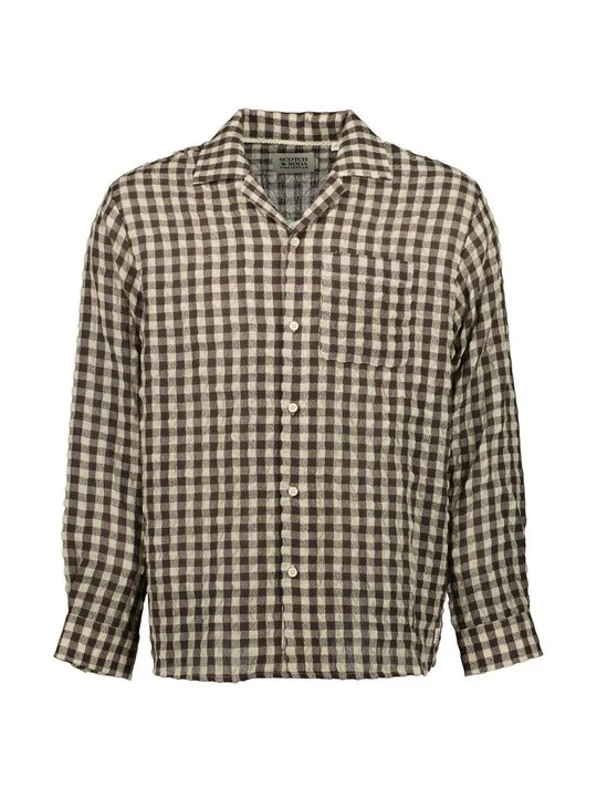 Zdjęcie produktu Koszula Scotch & Soda brązowy